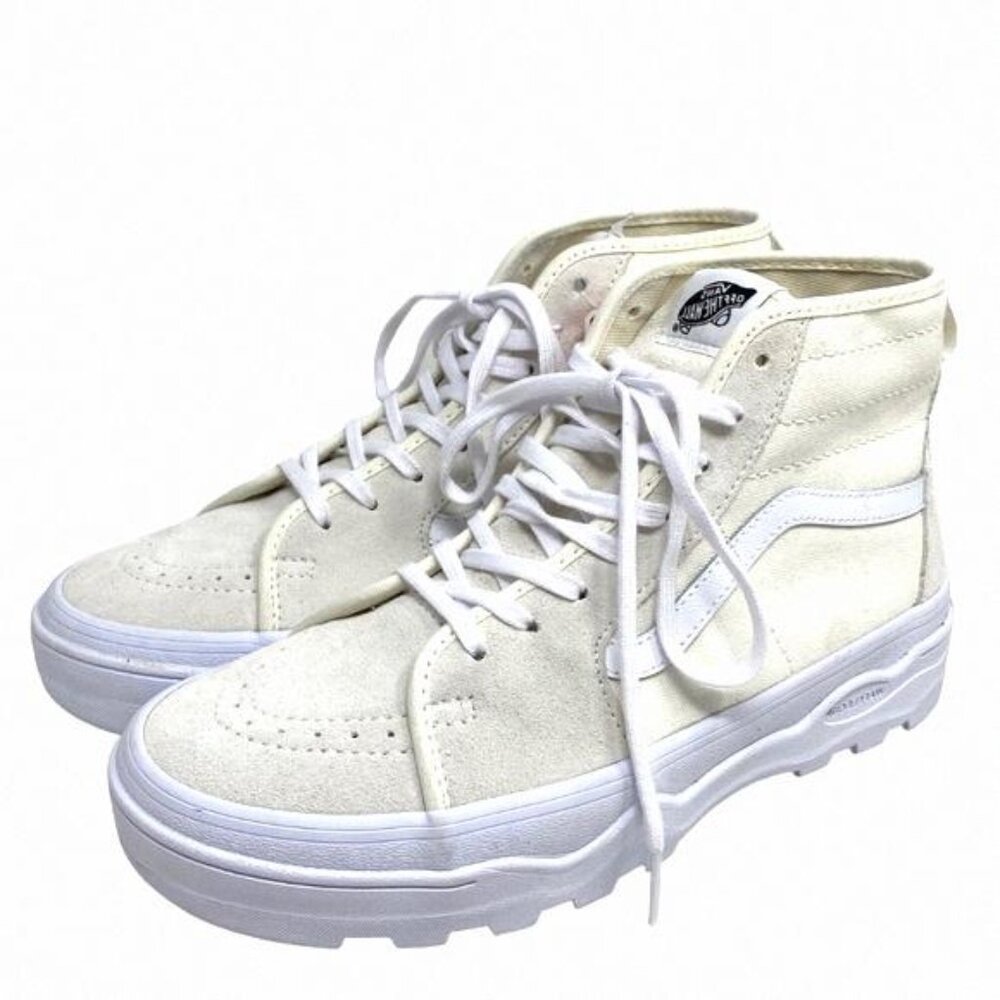 VANS Sentry Sk8-Hi WC Boots High Suede Canvas White VN0A5KY5FS8 Skate Size Men's